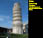 Holding up the Leaning Tower of Pisa